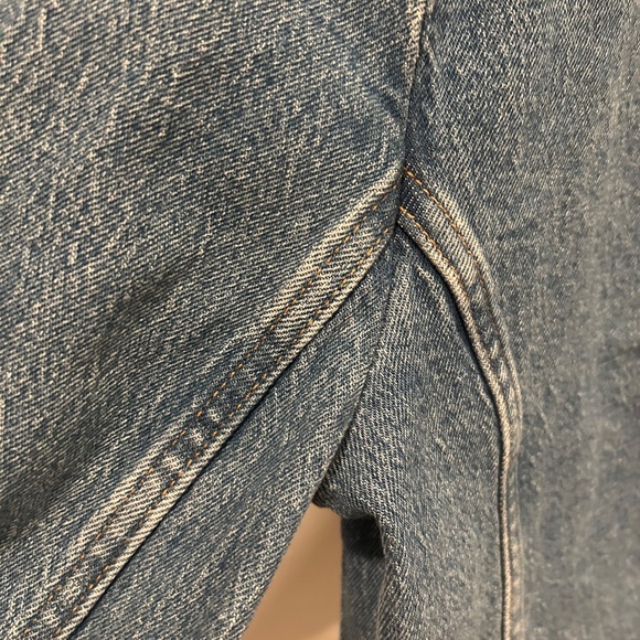 J. Crew Louisa Lady Cropped Jean Jacket with Gold Buttons - Picture 9 of 15